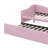 L-Shaped Twin-Sized Daybed With Pop-Up Trundle Bed Design-389108689