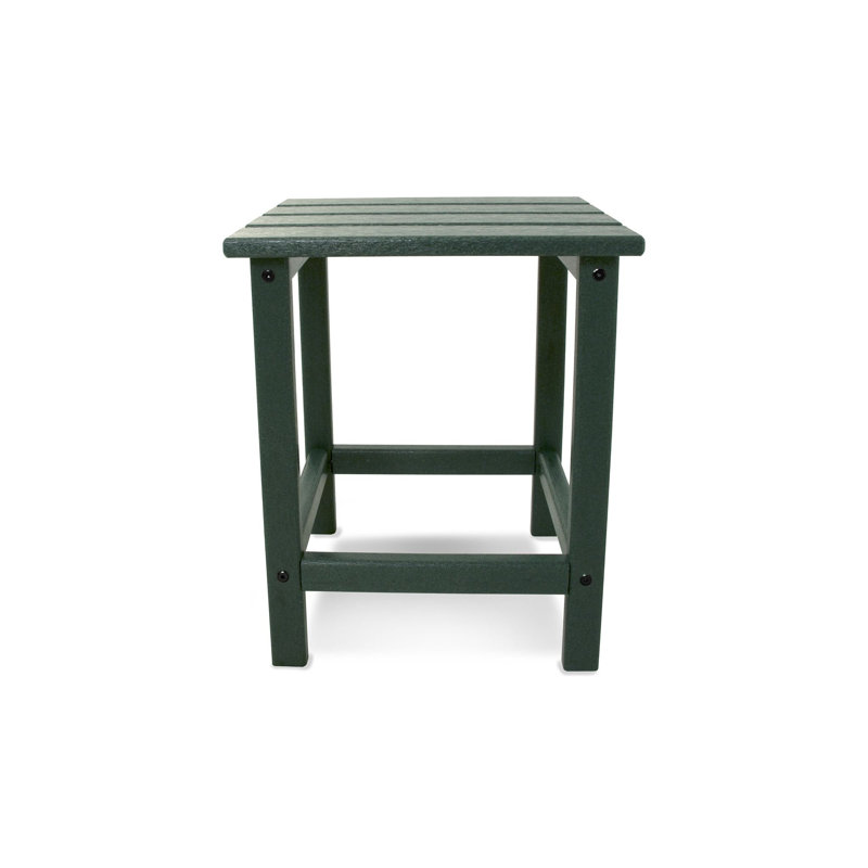 POLYWOOD® South Beach 15" Patio Side Table, Pacific Blue