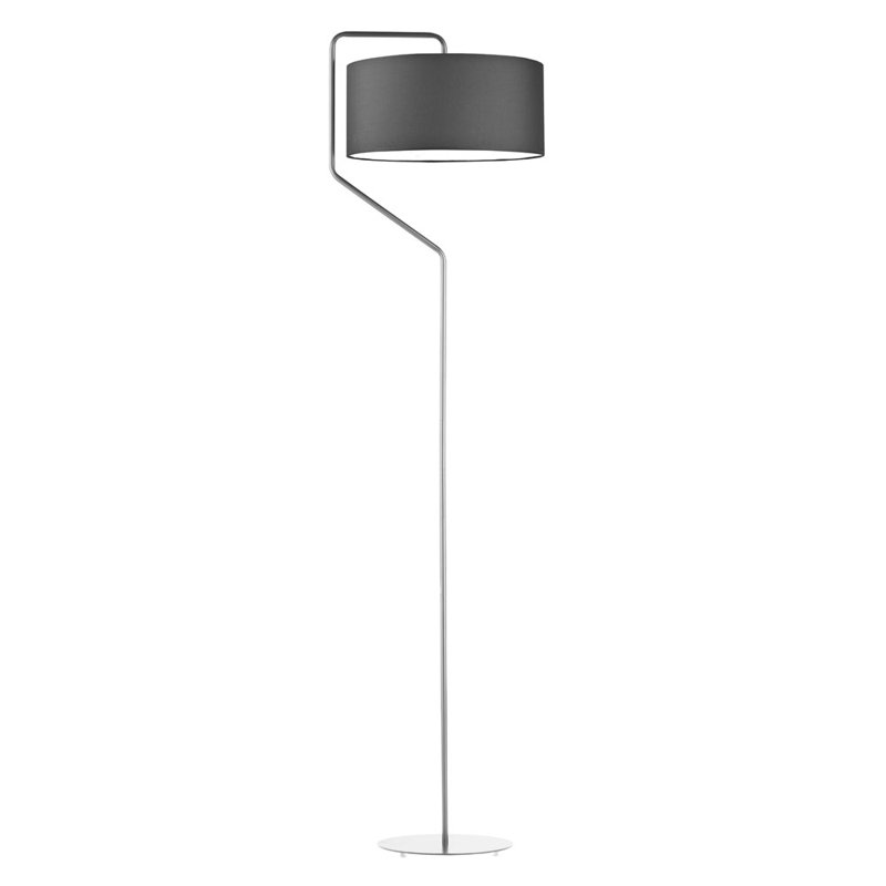 Eleanore 156cm Traditional Floor Lamp, Graphite