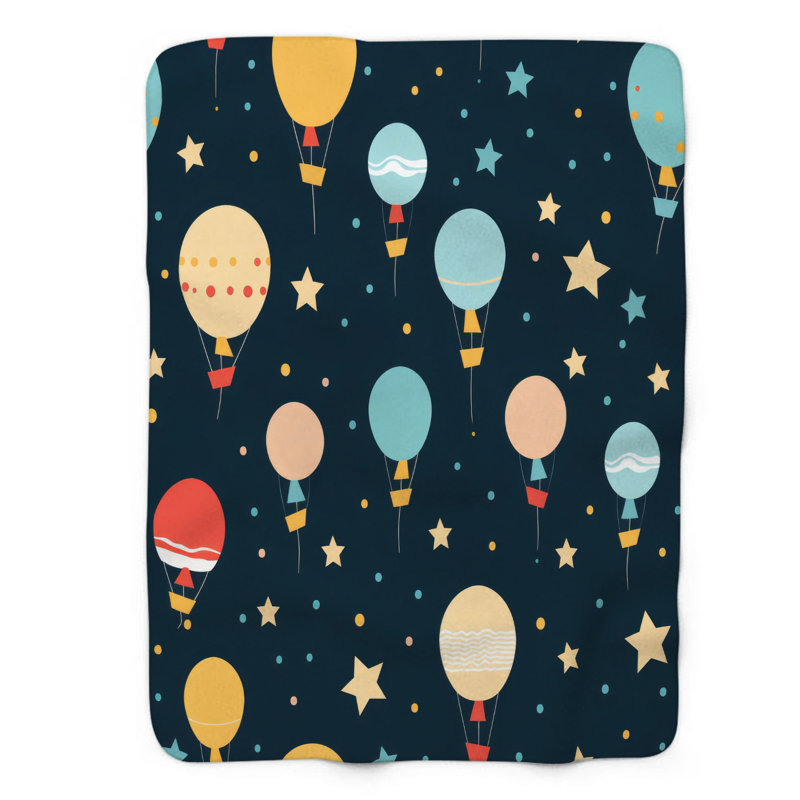 Party Delight - couverture de qualité supérieure 1 pièce, Lit simple