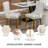 32in Round Pedestal Dining Set-1806416078-1806416076