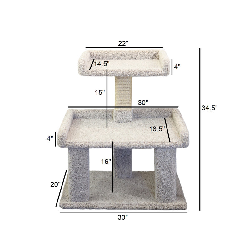 34.5'' H Cat Tree