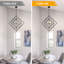 Lustre géométrique modulaire en métal à 4 lumières 30,6 po Lucrece