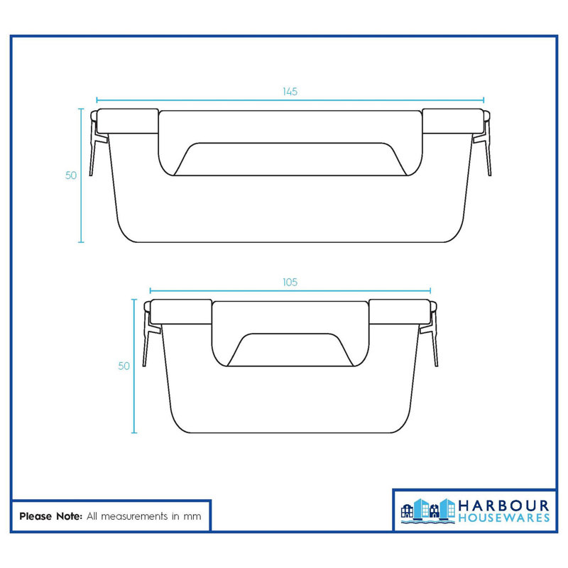 Glass Food Storage Container