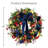 26" Battery-Operated Pre-Lit Artificial Adorned Wreath