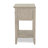 Ocean Isles - 1 Drawer Woven Nightstand with Power Strip and USB-A Port - Ocean Blue and Aged Ivory Finish