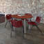 Plateau de table Kee, 4 chaises empilables-1562182173-1528929523-1528929530