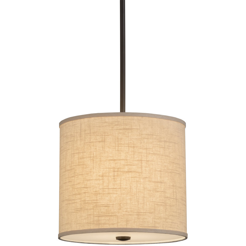 Cilindro Textrene 1 - Light Pendant, 61" H x 14" W x 14" D
