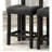 Set Of 2 Button Tufted Counter Height Saddle Stool-706407697