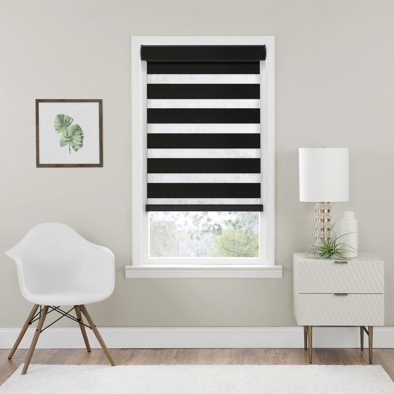 Room Darkening Roller Shade, Black
