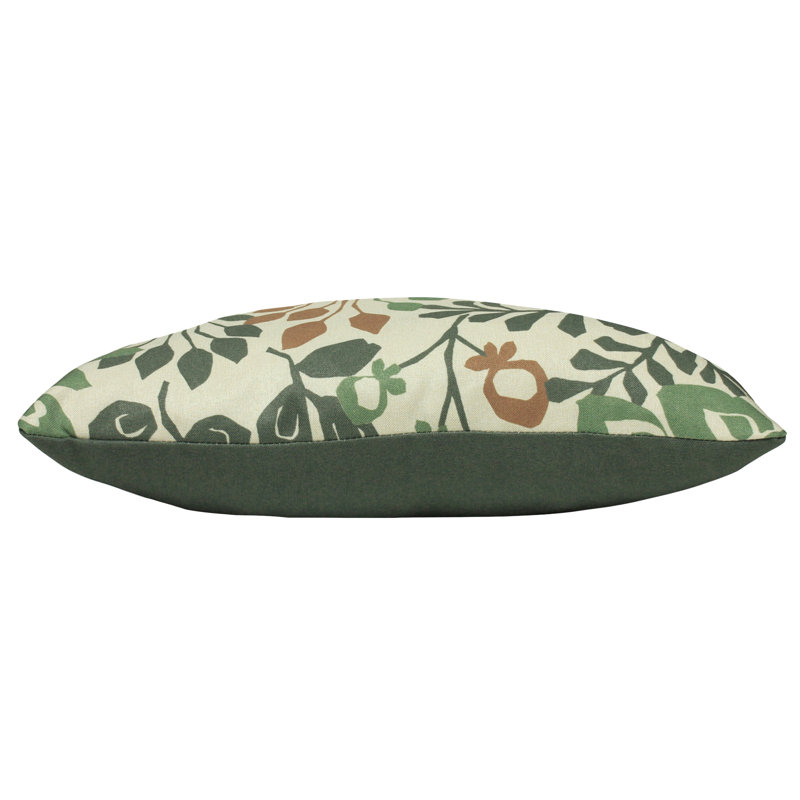 Kasuri Floral Square Throw Cushion