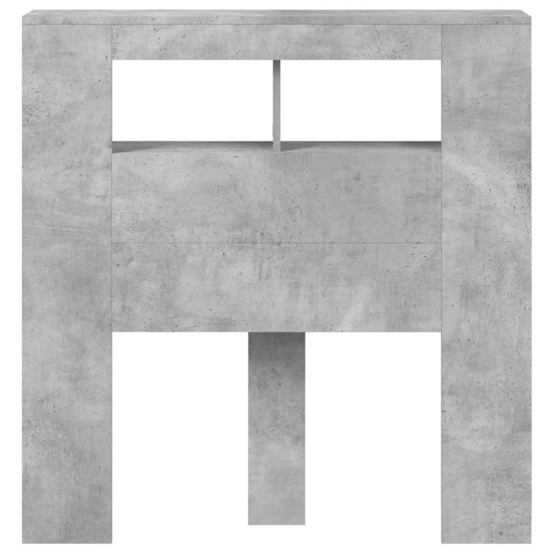 Nevio Headboard, 100 x 103.5 cm, Concrete Grey