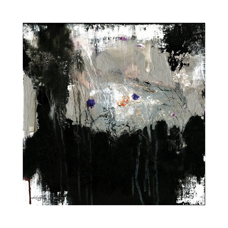 Silver Terrain by Kathy Morton Stanion - Gallery-Wrapped Canvas Giclée on Canvas, 30.48 cm H x 30.48 cm W, Wrapped Canvas