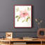 One Pink Bloom II, reproduction encadrée - bois massif-1672056897-1672056900