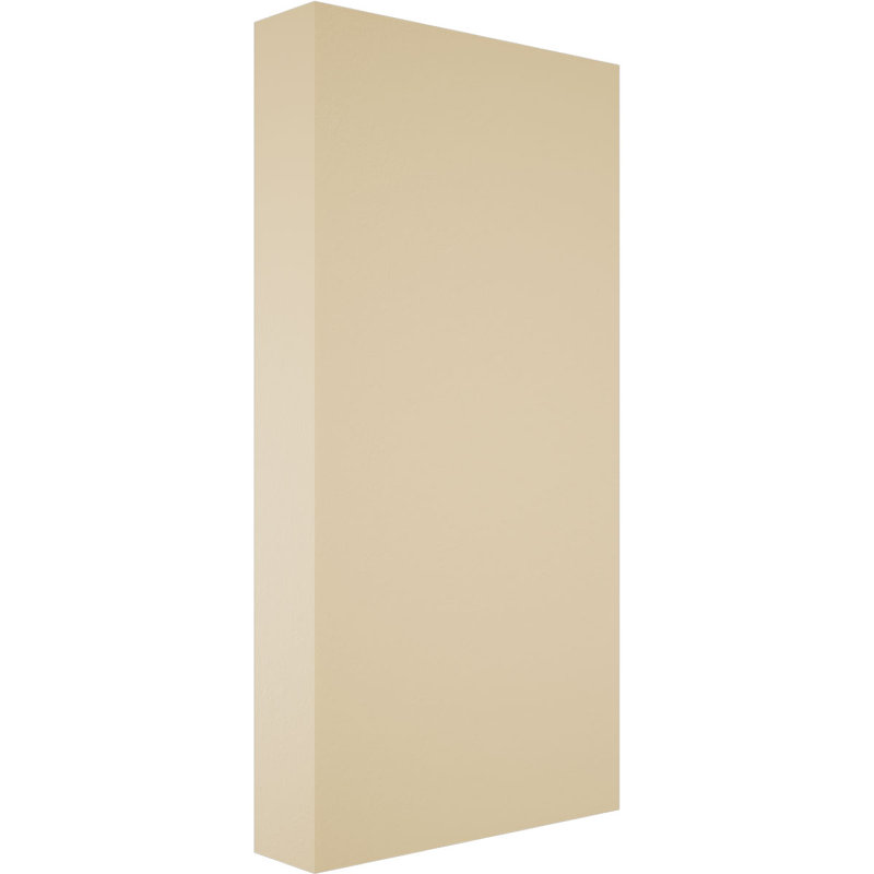 Foster Plinth Block with Square Edge (8-Pack), 8" H x 4" W x 1" D