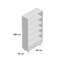 180 cm H x 90 cm W Solid Wood Standard Bookcase-22018481