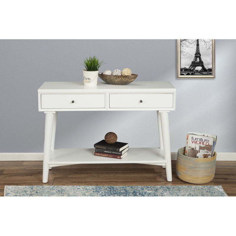 Williams 42" Console Table, White