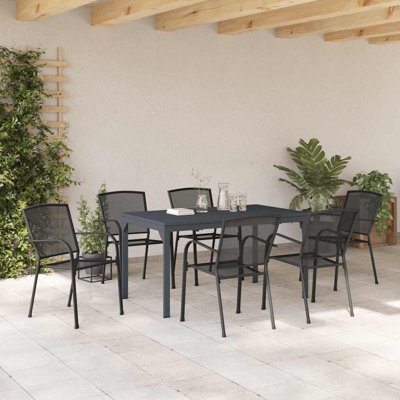 6 - Person Patio Dining Set with Rectangular Table