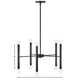 Jamir 10 - Light Dimmable Sputnik Modern Linear Chandelier