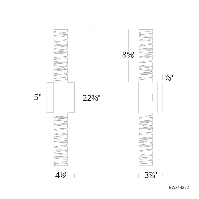 Cru Dimmable LED Vanity Light