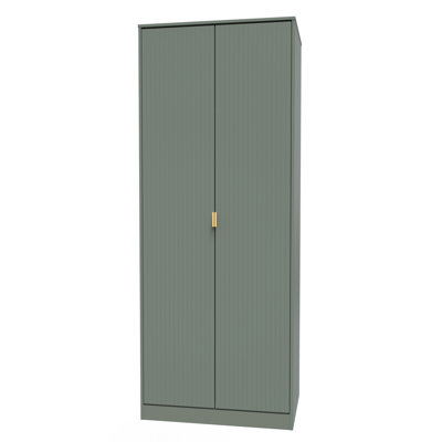Fully Assembled 2 Door Wardrobe