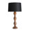 Crew Walnut Buffet Lamp (Black Shade)