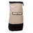 Laundry Duffle Bag with Adjustable Shoulder Straps, Poly‑Cotton Canvas, Drawstring Top and Snap Pocket