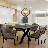 Modern PU Leather Dining Chair with Iron Frame, Comfortable and Beautiful Side Chair for Kitchen and Dining Room-932253035-896627632