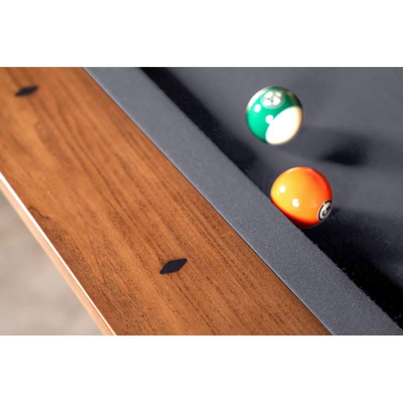 Doc & Holliday Marvin Muse Pool Table With Professional Installation Included, Steel Gray