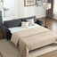 Canapé-lit rembourré avec grand matelas Nero 2-en-1-1679667121