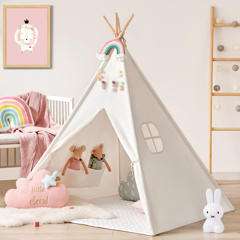 Tiny Land® Play Tent for Kids with Mat