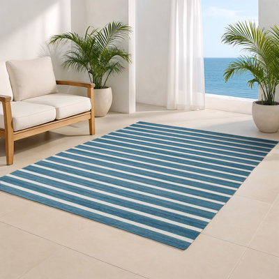 Tapis intérieur / extérieur gris HorizontalStripes