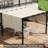 2 Piece Pergola Replacement Canopy, Protected Khaki Shade, Goes With 10 X 11.8ft Pergola, Simple And Convenient Assembly Compatible Quick Install