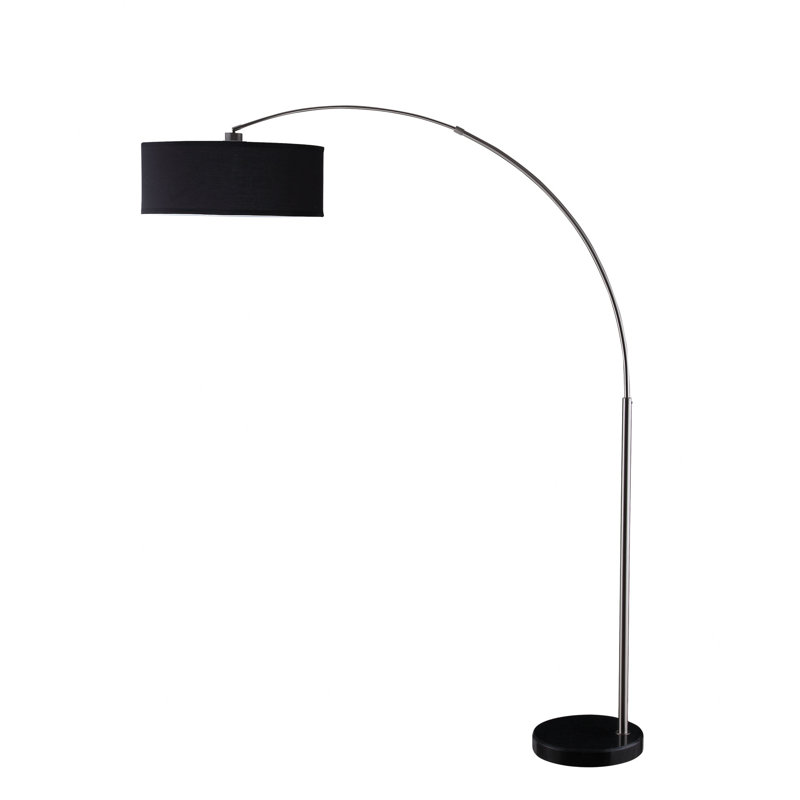 Lampe sur pied arquée 81 po Stubbs