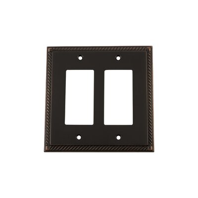 Nostalgic Warehouse Rope 2-Gang Rocker Wall Plate & Reviews | Wayfair