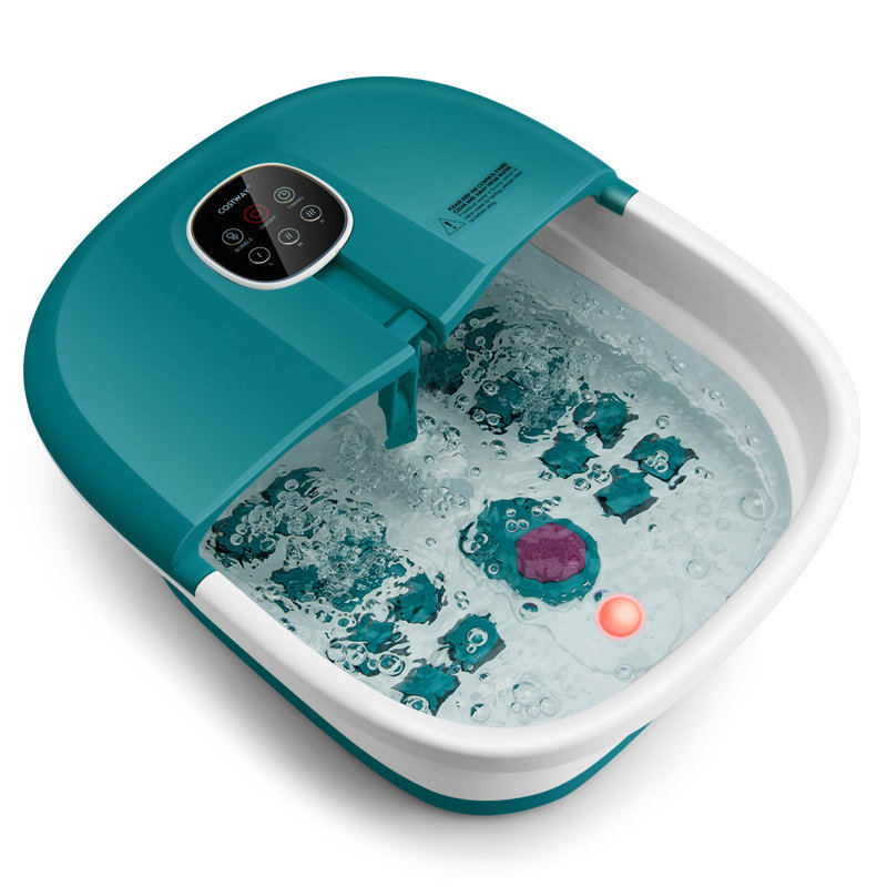 Folding Foot Bath Massage, Blue