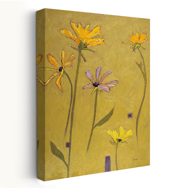 Flotteur Rudbeckia contemporain et Mid-Century moderne, H 24 po x l 16 po