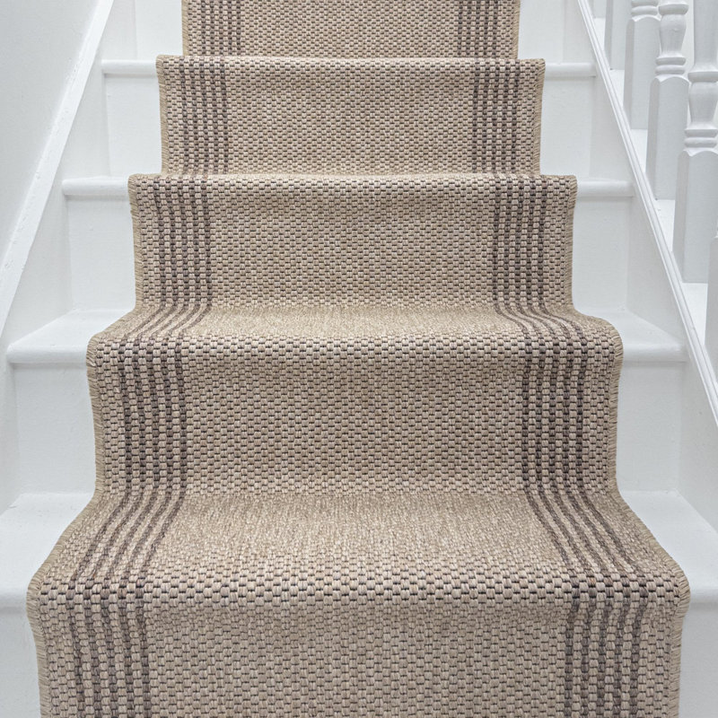Stair Runner Striped Area Rug, Runner 80 x 600 cm