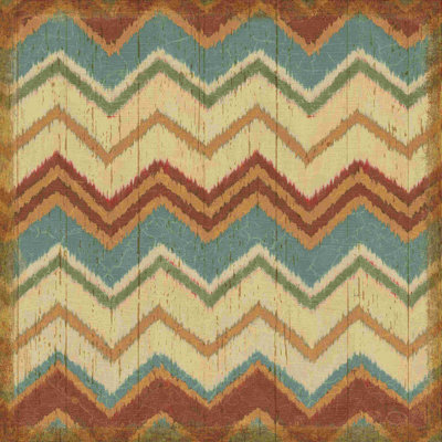 «Country Mood Tile IV» par James Wiens - impression sur toile tendue