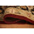 All-Over Red Agra Oriental Large Rug 12x18