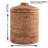 Rattan and Stainless Steel Ice Bucket Wine Bucket Ice Bucket