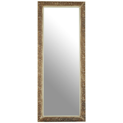 Betancourt Solid Wood Flat Wall Mirror