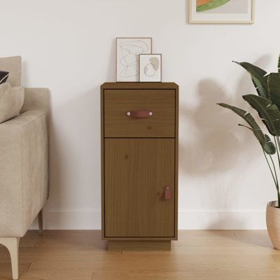 Leam 34cm Solid Wood Sideboard