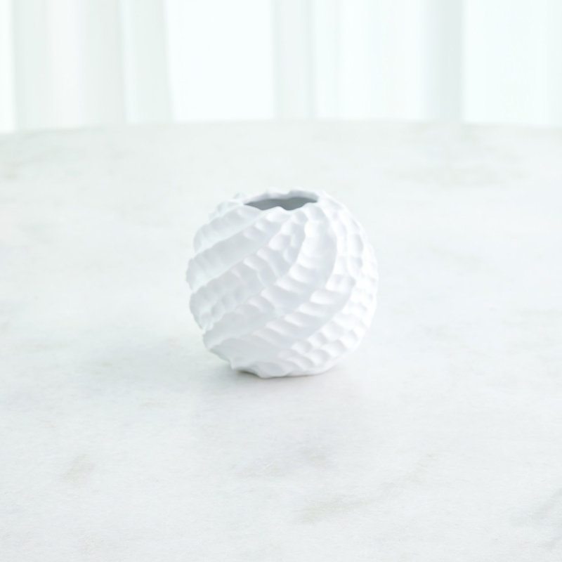 Vase Cadoret, Blanc mat