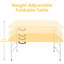 Table pliante portative 4 pi 4 po poids pliable intérieur et extérieur 135 kg-554143274