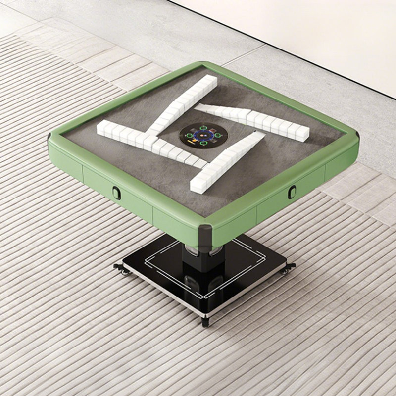 42.13"Modern Minimalist Fully Automatic Foldable Household Dining & Mahjong Table