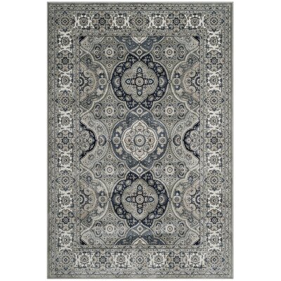 Cherine Oriental Gray Area Rug -  Darby Home Co, DBHM8023 43020171