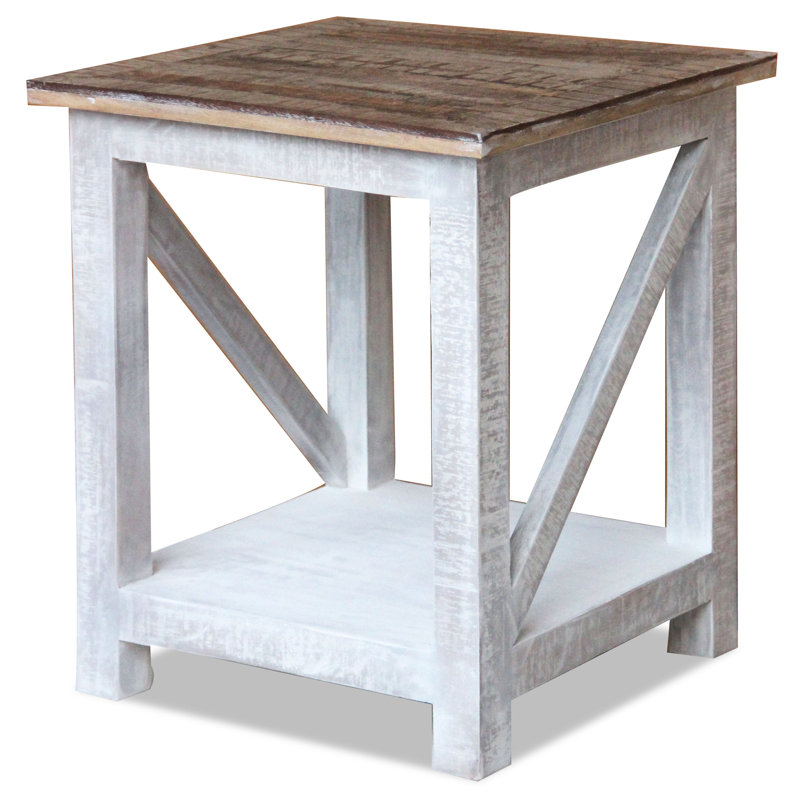 Solid Wood End Table