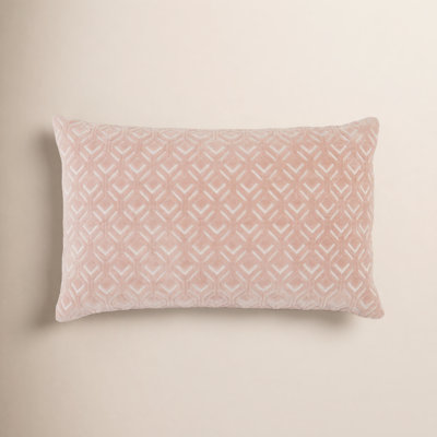 Ryans Embroidered Cotton Lumbar Throw Pillow