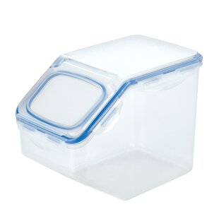 SnapLock by Progressive 2-Cup Storage Container - Blue, Easy-To-Open,  Leak-Proof Silicone Seal, Snap-Off Lid, Stackable, BPA FREE